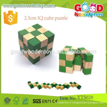 Promotionnel en bois Intelligent Classic Toys 2.5cm IQ Cube Puzzle